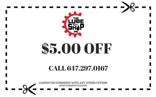 The Lube Shop Inc. Coupon